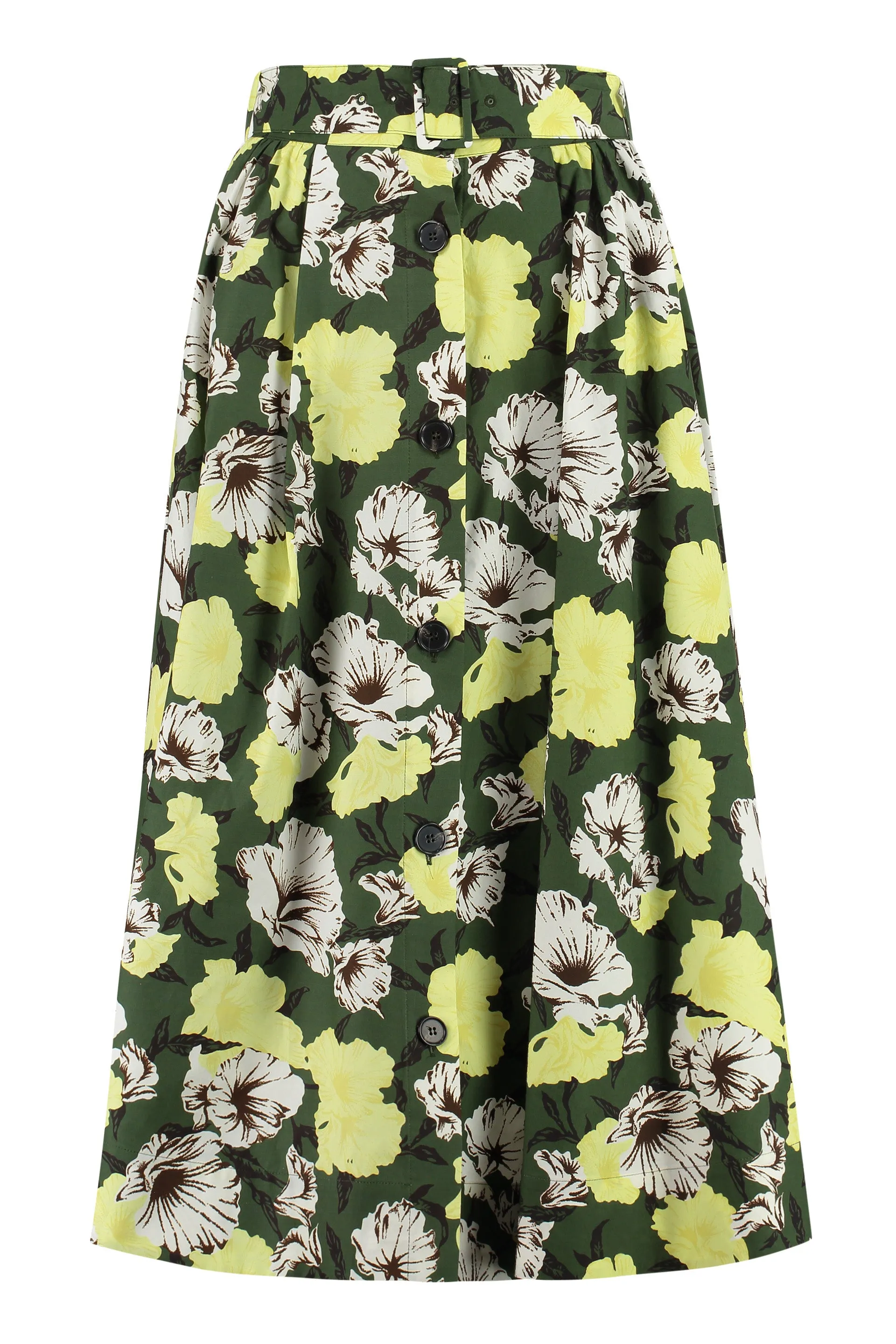 MSGM Gonna in cotone stampato