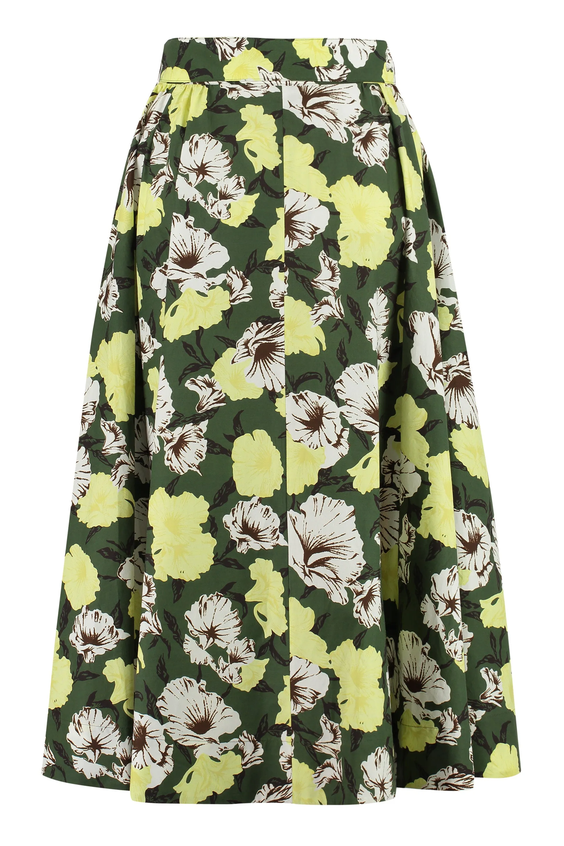 MSGM Gonna in cotone stampato