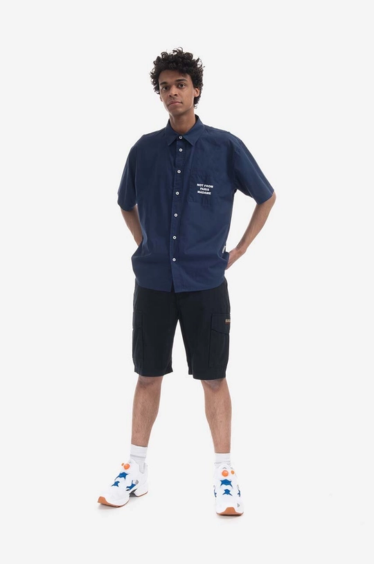 Napapijri pantaloncini in cotone N-Maranon Cargo NA4H1R 176