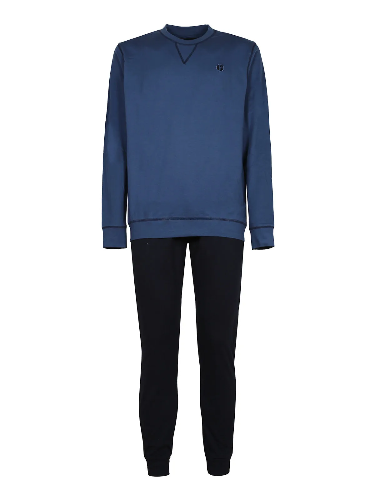 Nazareno Gabrielli Pyjama long en coton pour homme