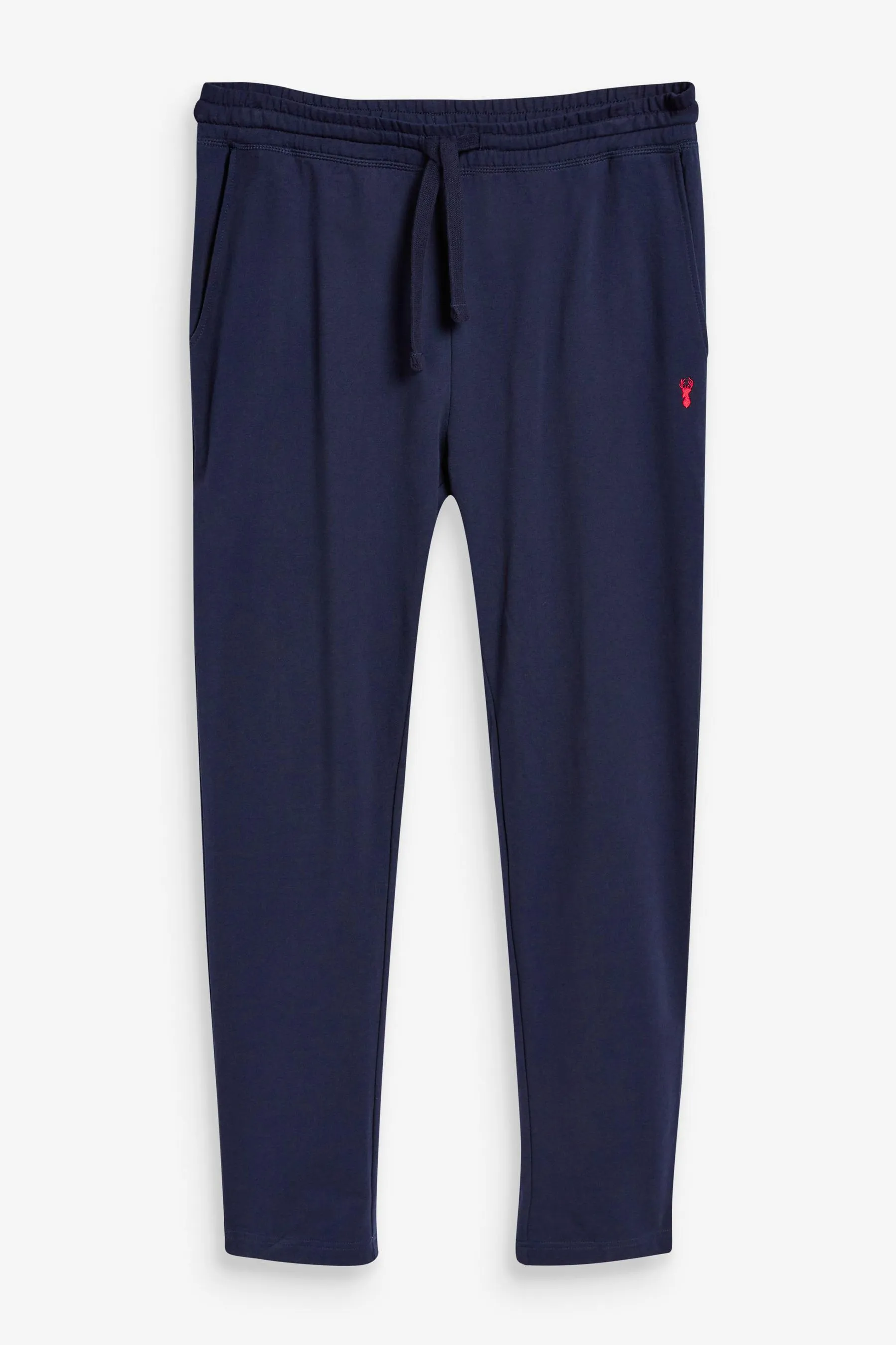 Orlo aperto nero/navy  - Pantaloni da jogging slim leggero