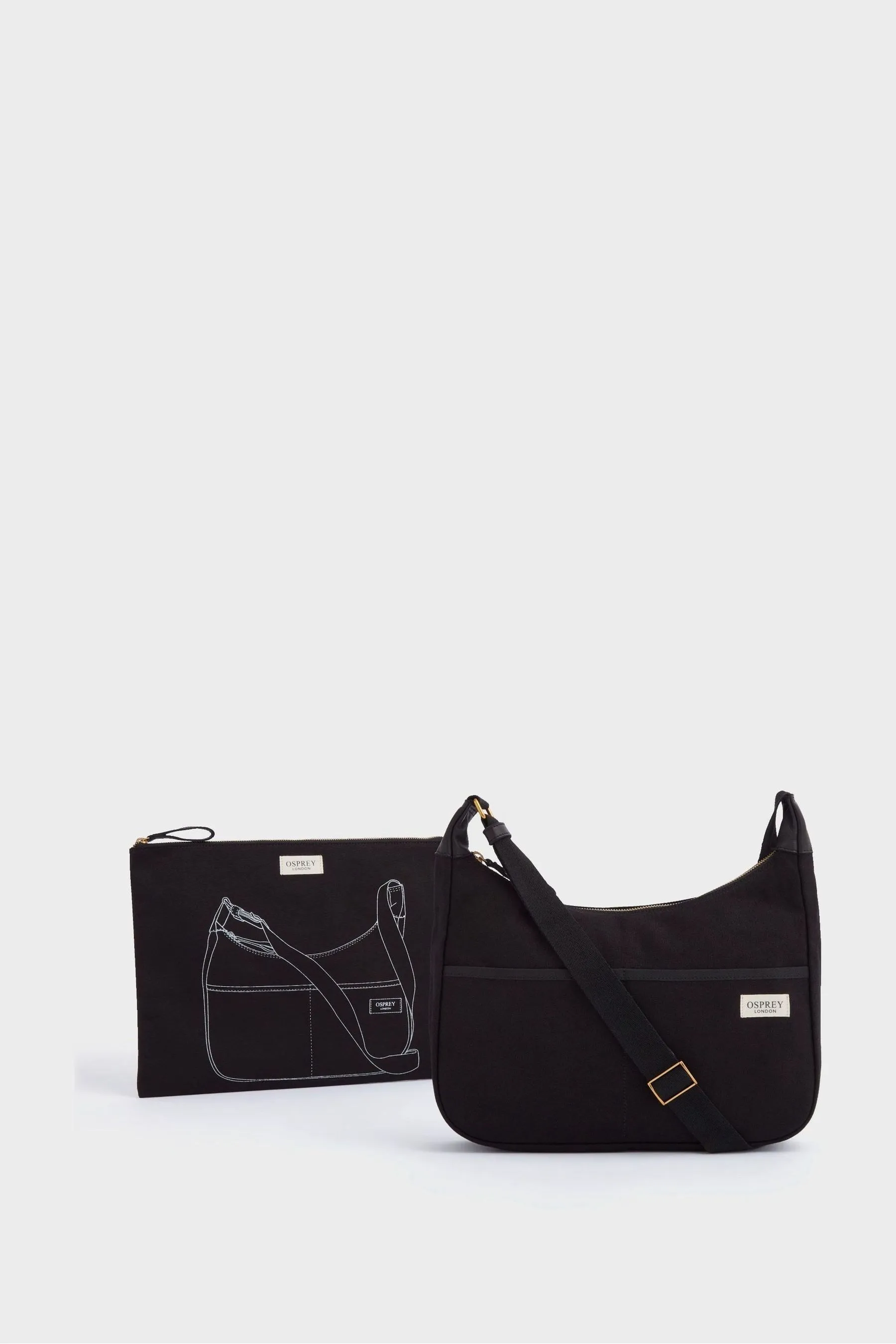 OSPREY LONDON The Studio - Crescent - Borsa a tracolla ripiegabile    