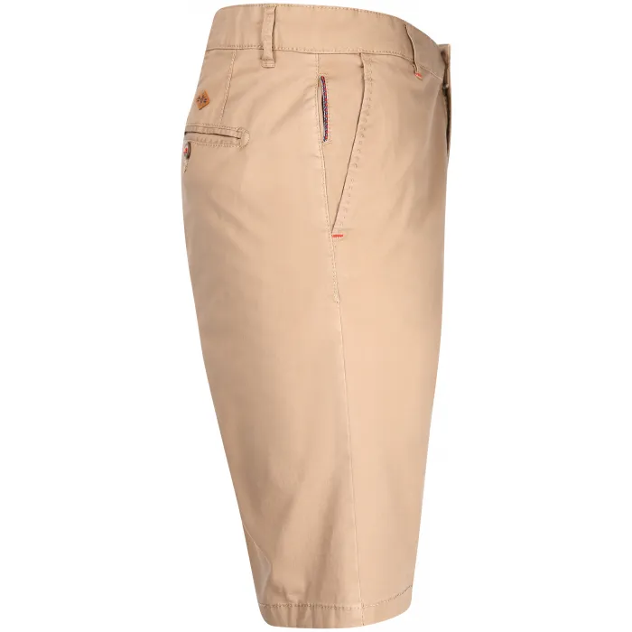 Pantaloncini chino uomo Sea Barrier in cotone elasticizzato Beige