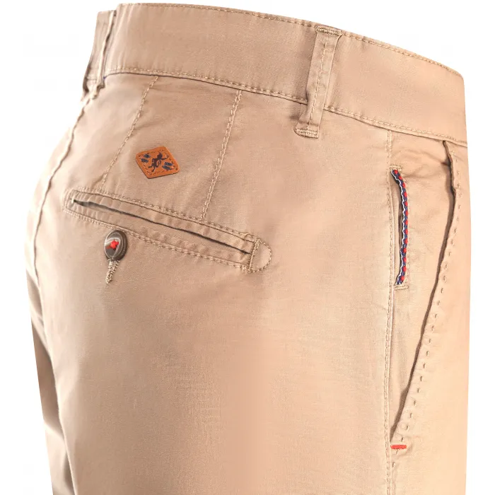 Pantaloncini chino uomo Sea Barrier in cotone elasticizzato Beige