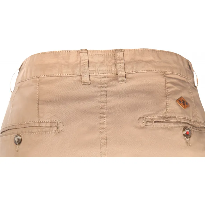 Pantaloncini chino uomo Sea Barrier in cotone elasticizzato Beige