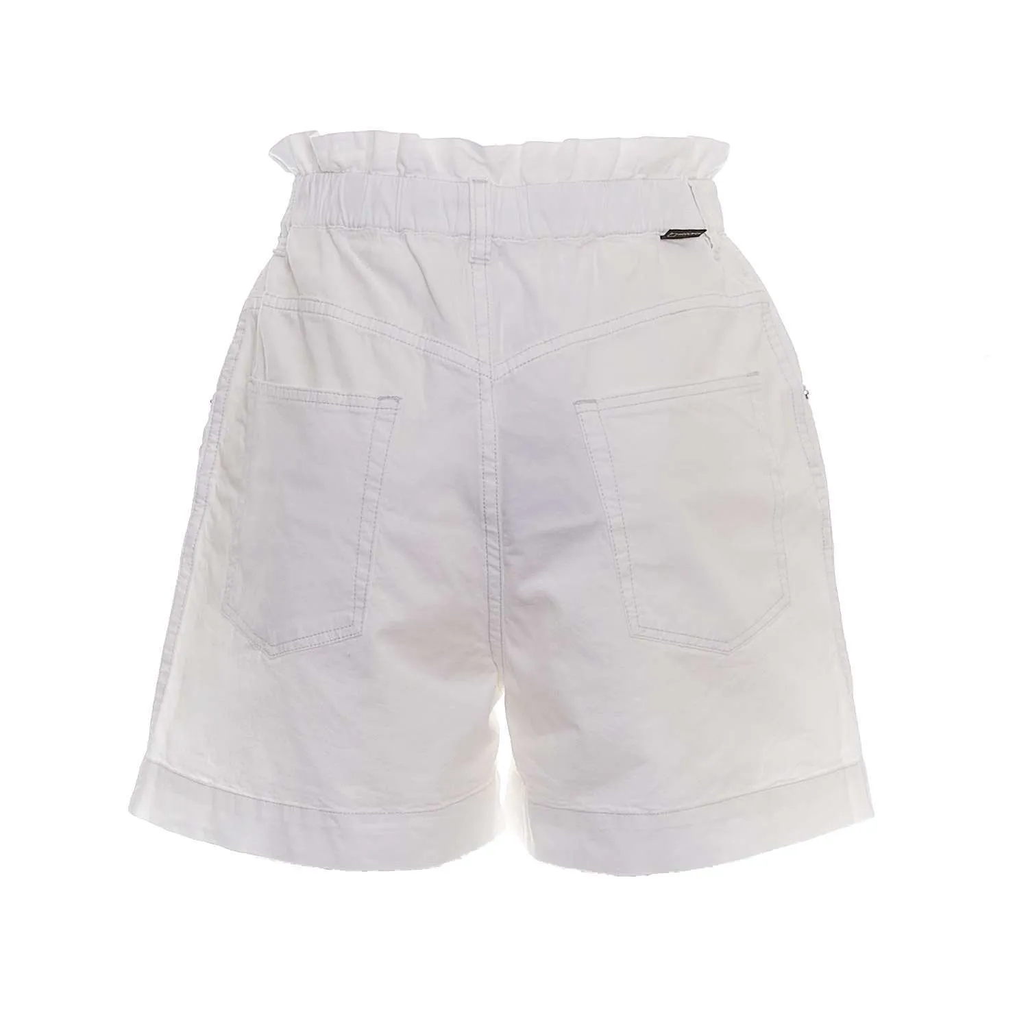 Pantaloncini Corti In Twill Di Cotone