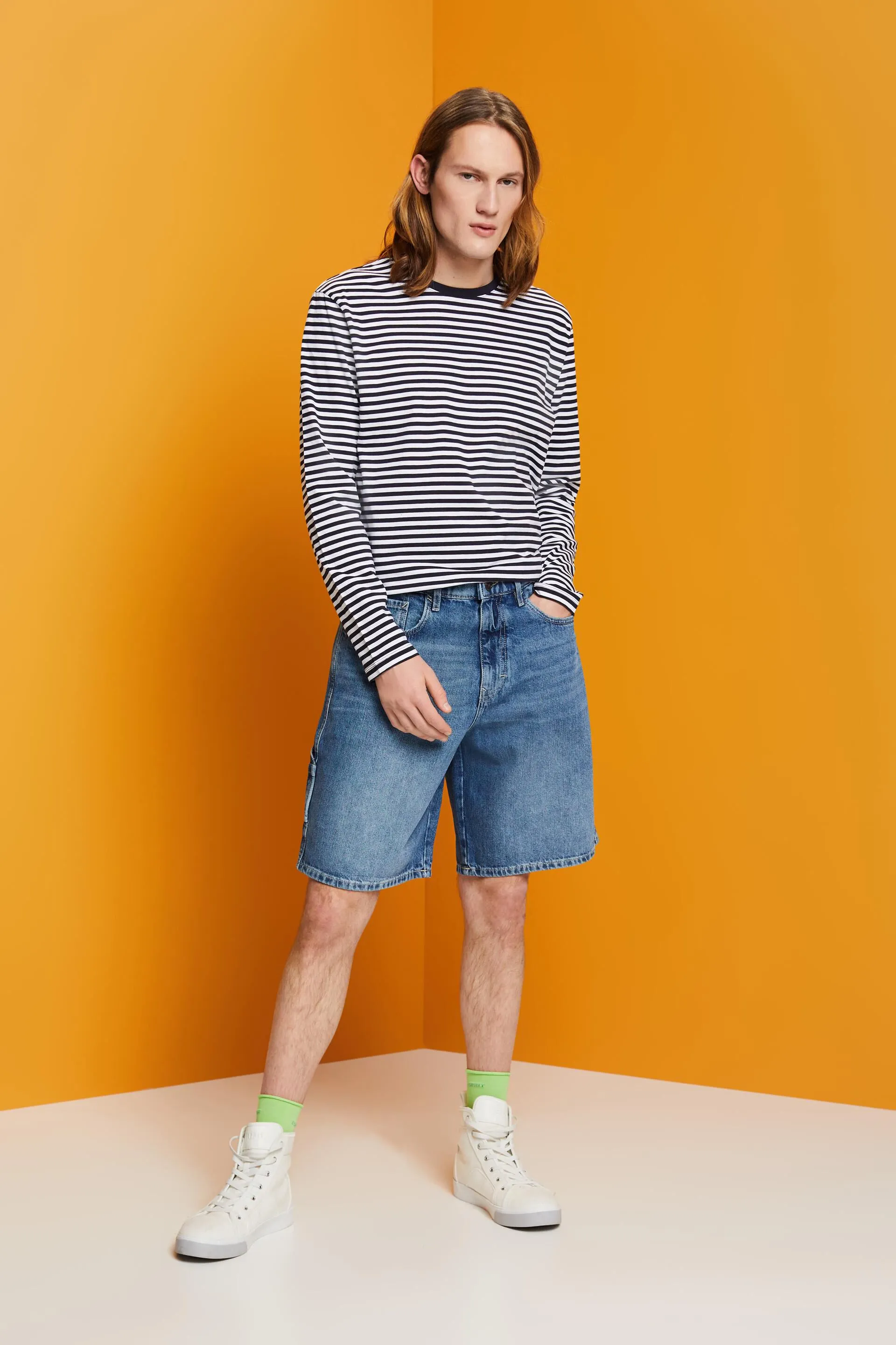 Pantaloncini in denim Relaxed Fit