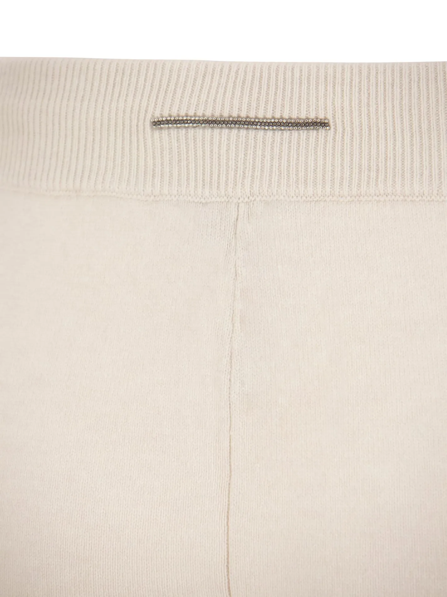 Pantalone in maglia di lana, seta e cashmere