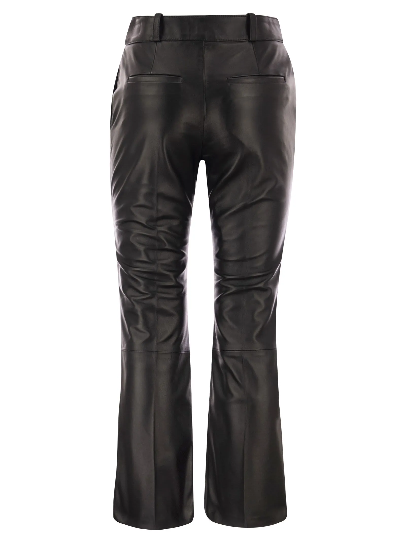 Pantalone in pelle di agnello