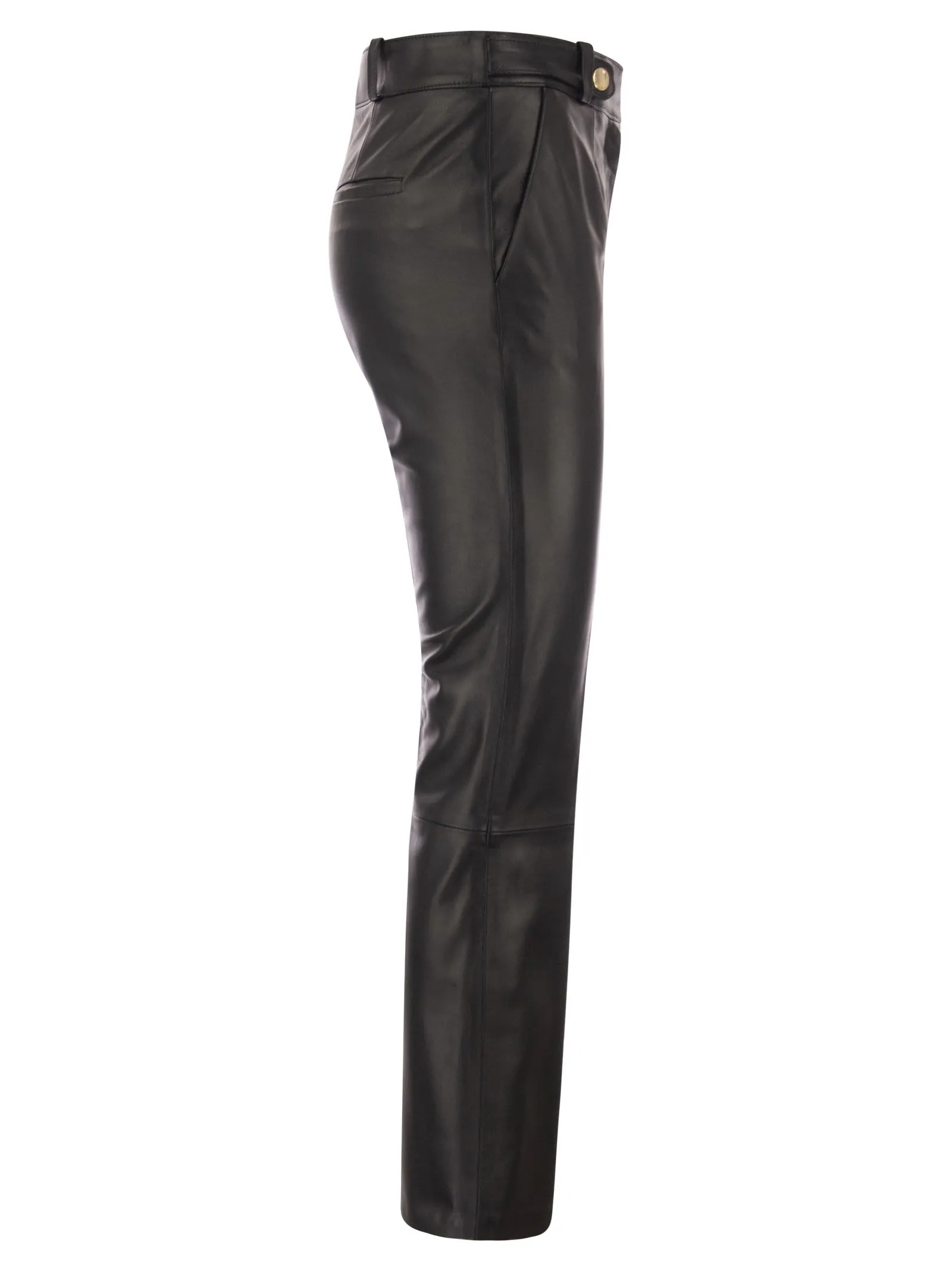 Pantalone in pelle di agnello