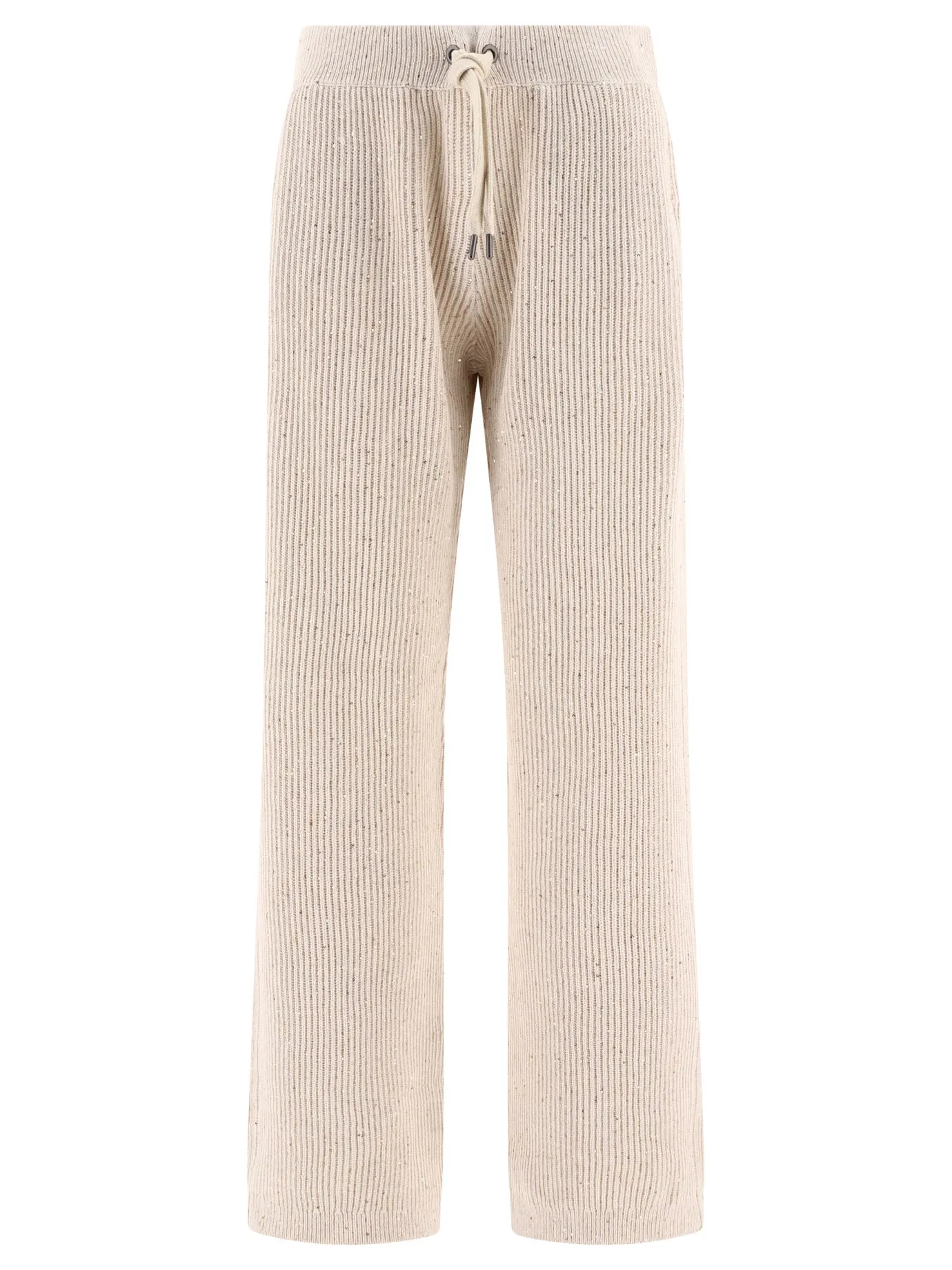 Pantaloni a coste abbelliti di brunello cucinelli
