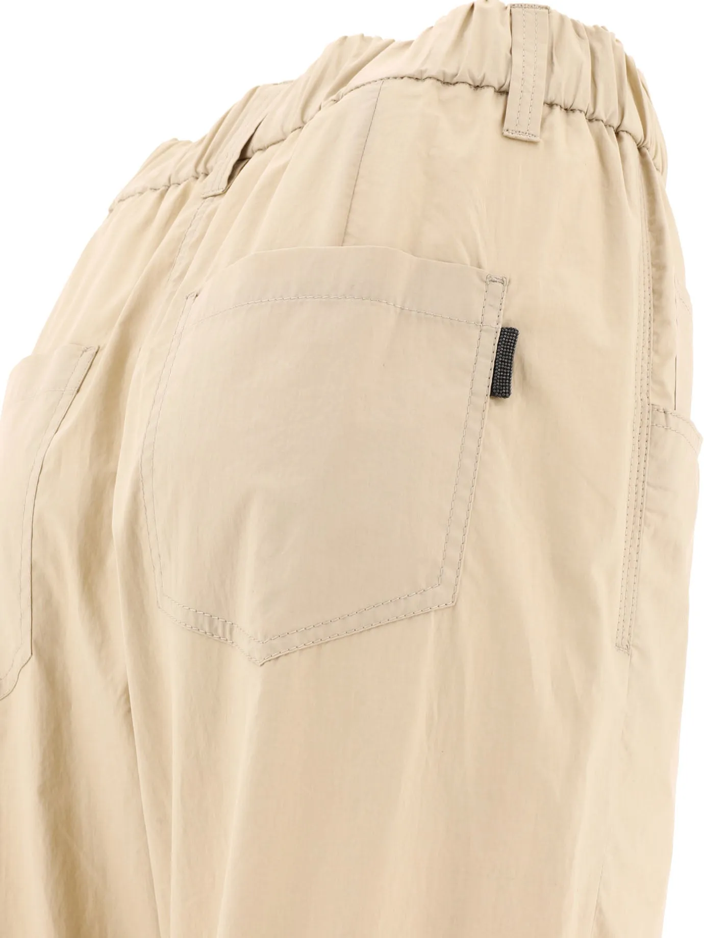 Pantaloni Brunello Cucinelli con linguetta brillante