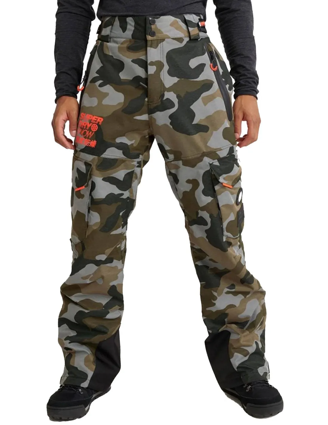 Pantaloni da sci Superdry Ultimate Snow Rescue Camo