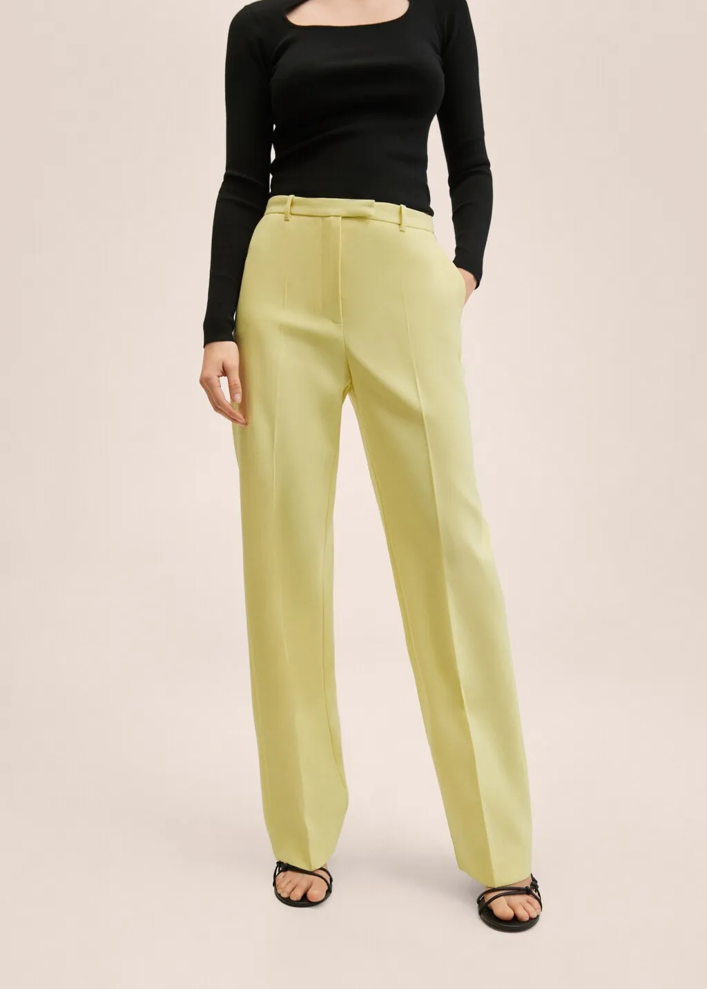 Pantaloni diritti completo