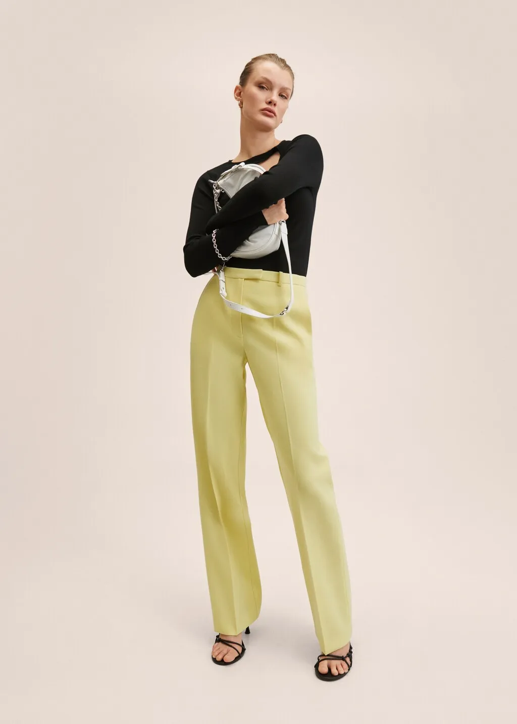 Pantaloni diritti completo