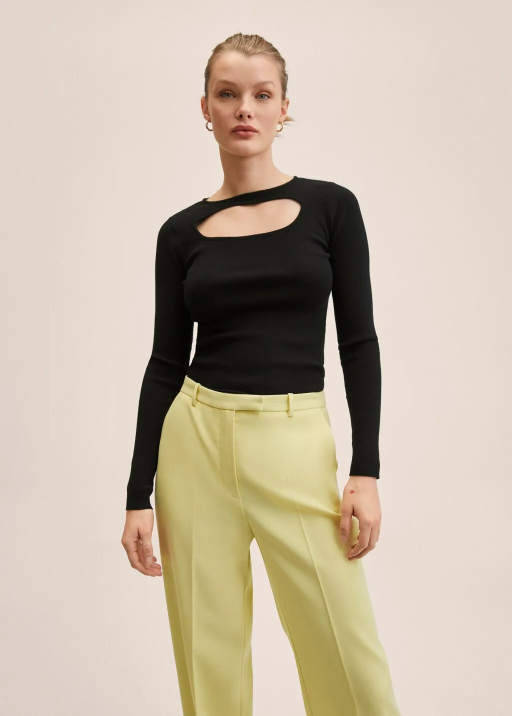Pantaloni diritti completo