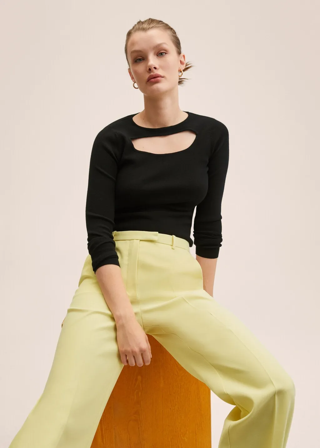 Pantaloni diritti completo