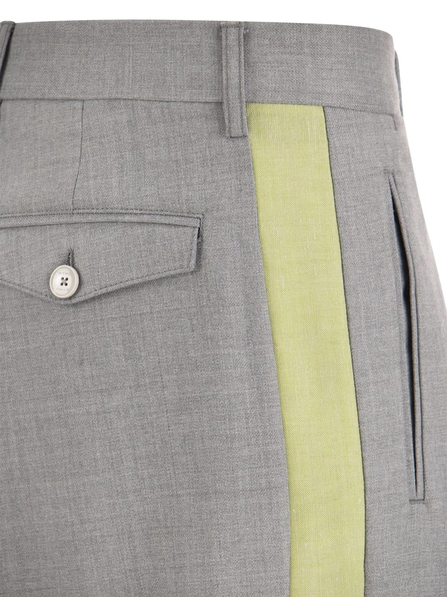 Pantaloni sartoriali in fresco Lana