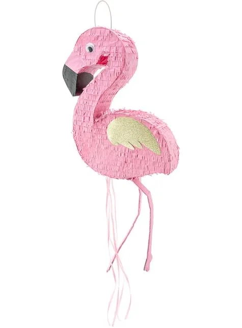 Pignatta a forma di fenicottero rosa