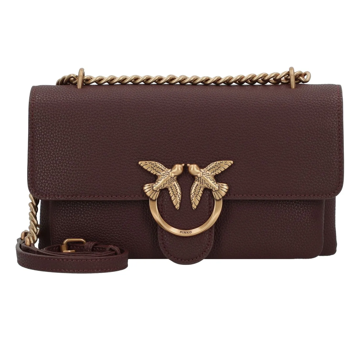 PINKO Love One Soft Borsa a tracolla Pelle 24 cm