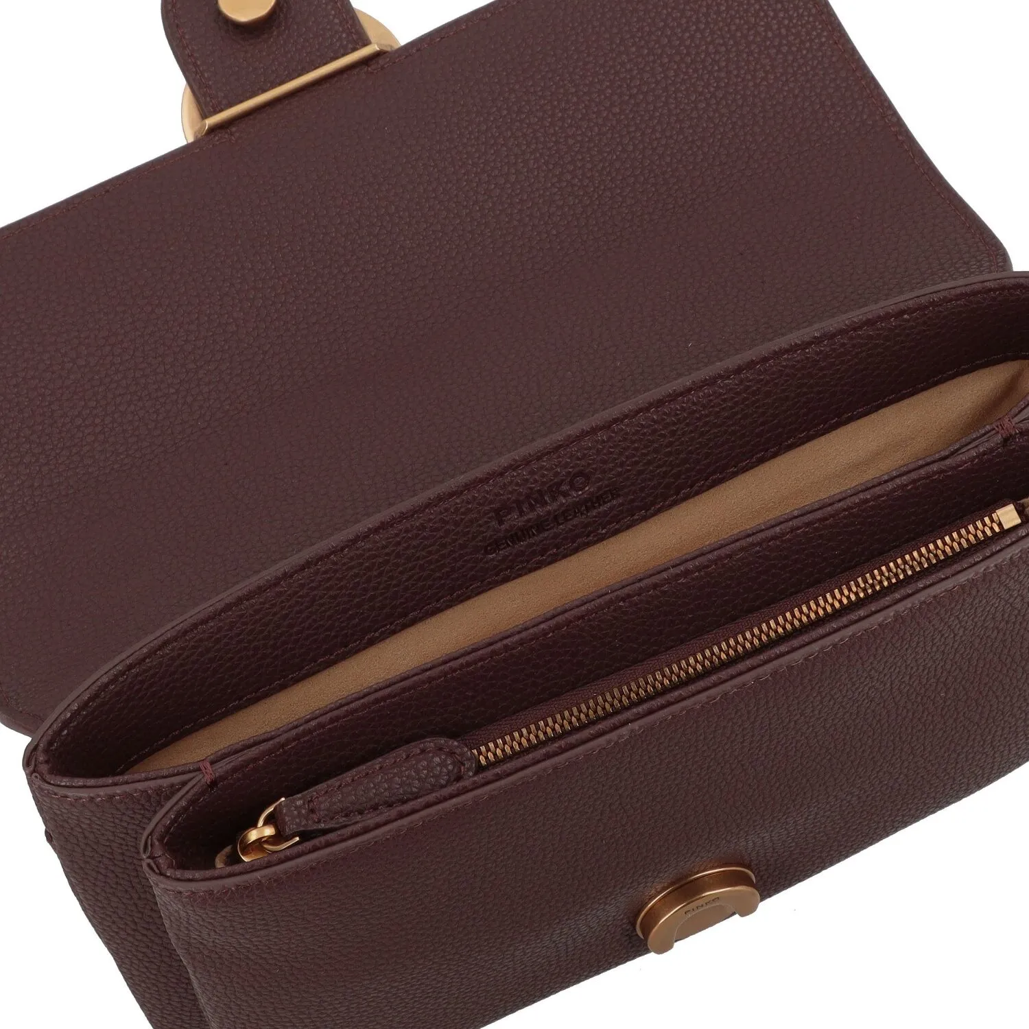 PINKO Love One Soft Borsa a tracolla Pelle 24 cm