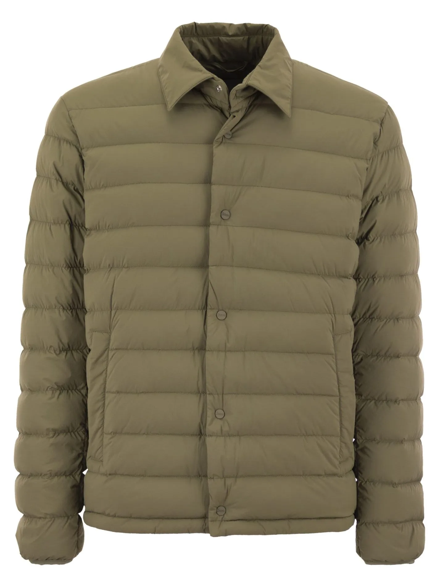 Piumino camicia Resort in light nylon stretch