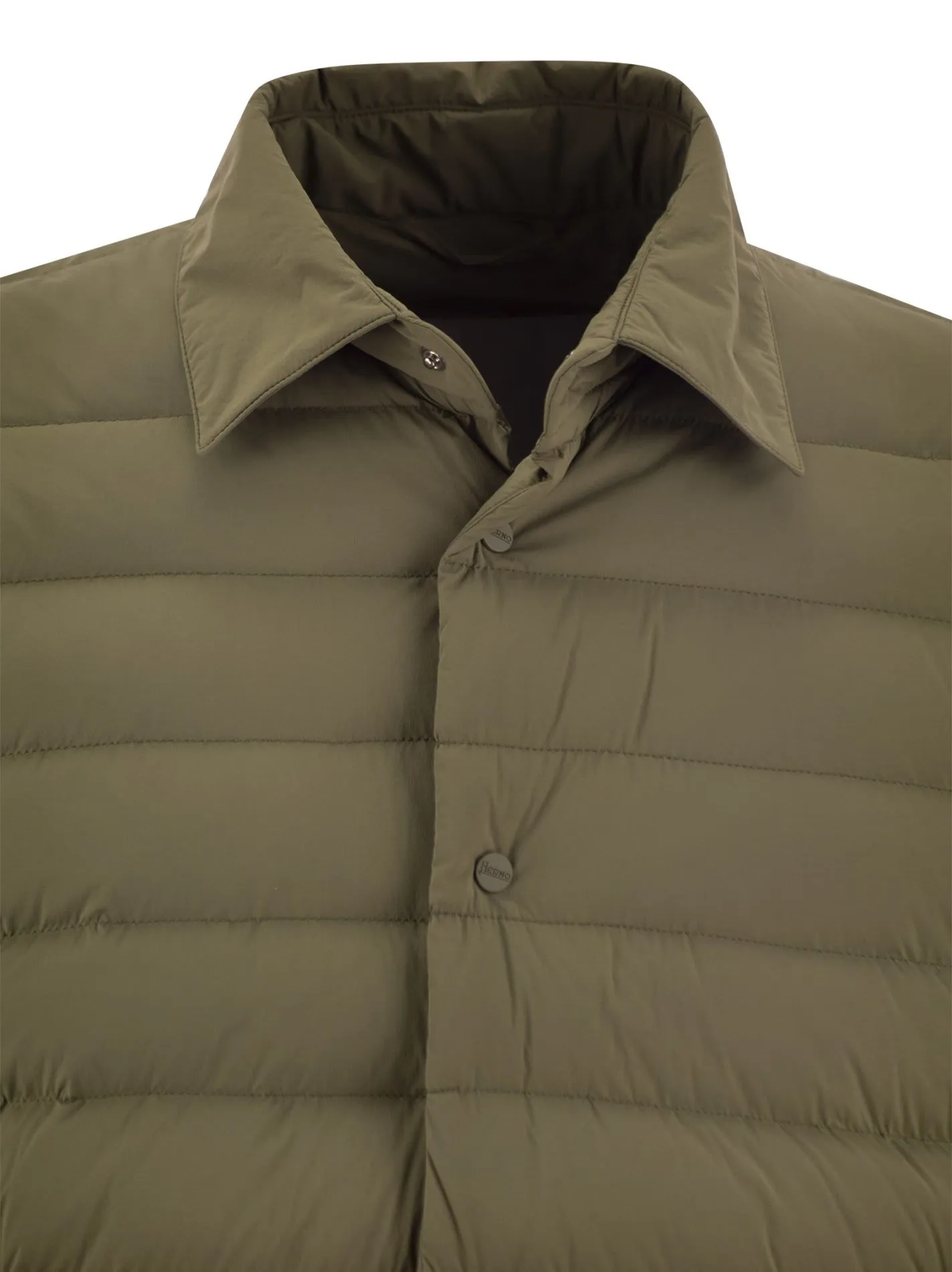 Piumino camicia Resort in light nylon stretch