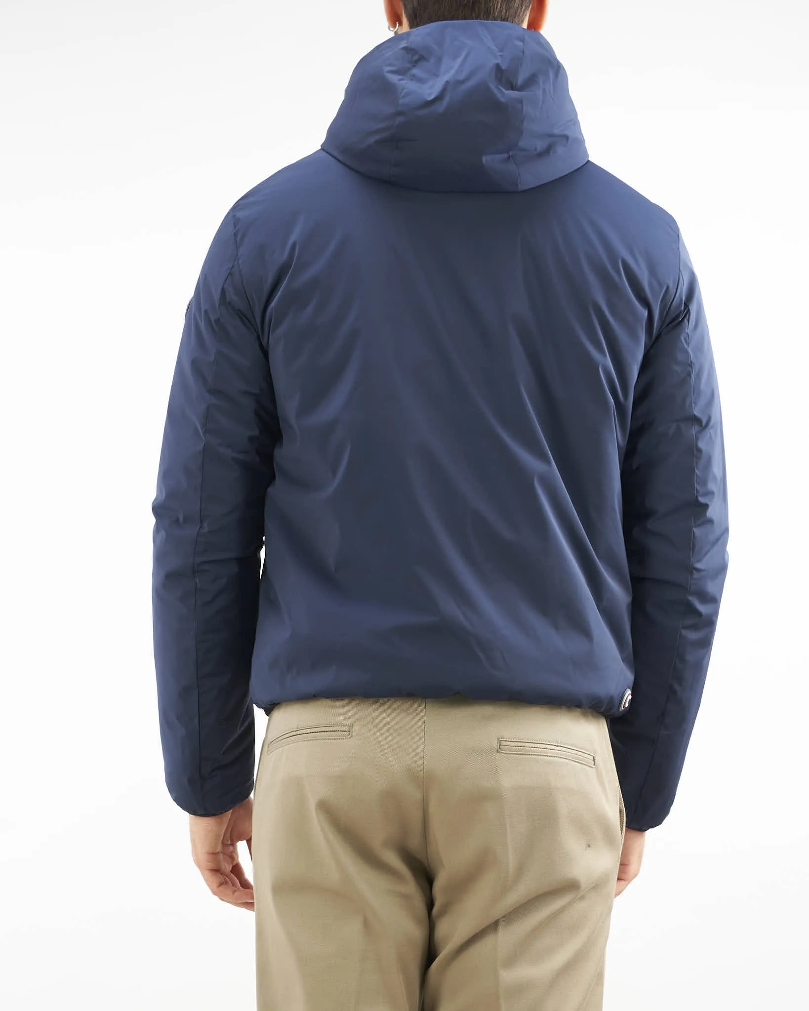 Piumino con cappuccio in tessuto stretch Colmar