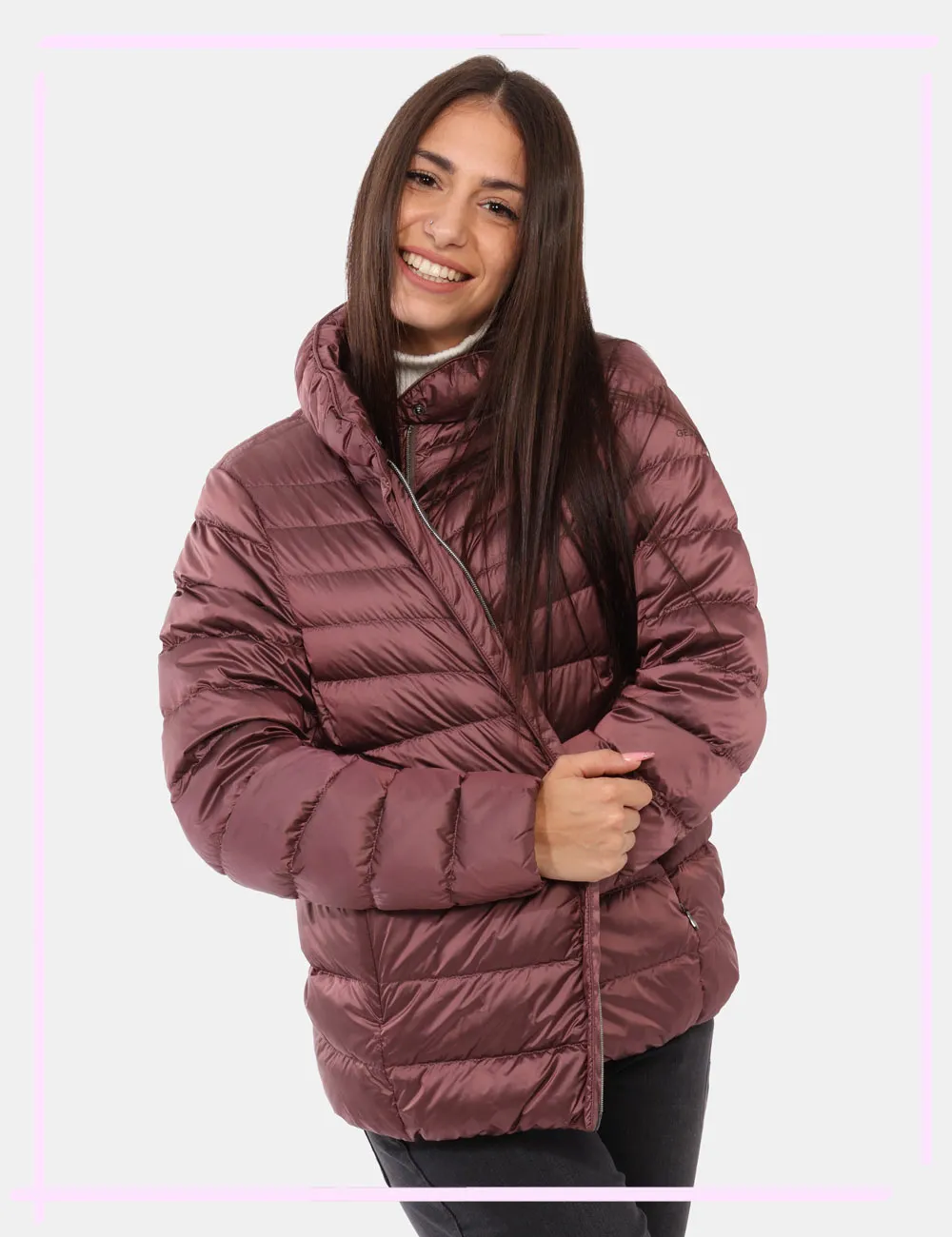 Piumino Geox Rosa