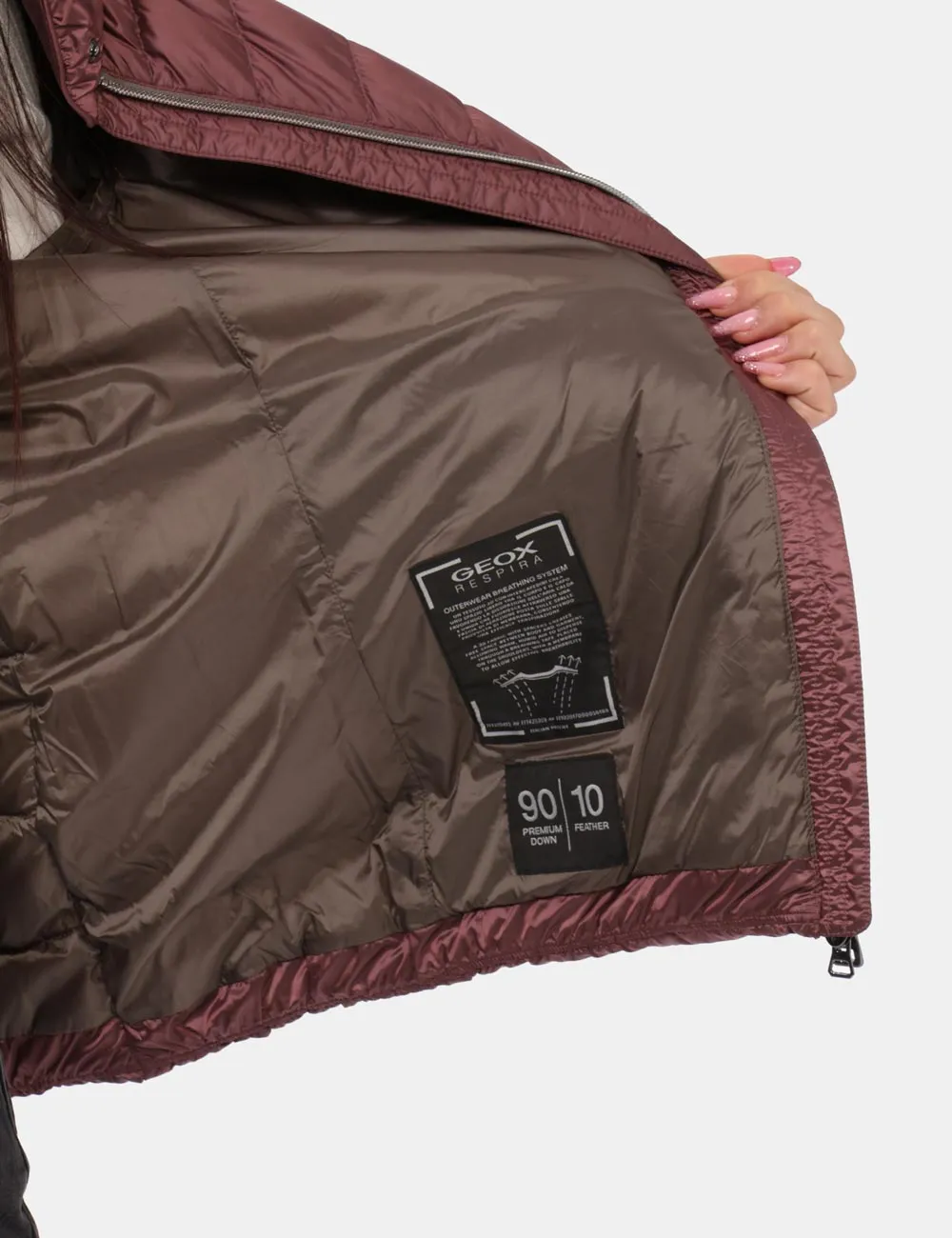 Piumino Geox Rosa