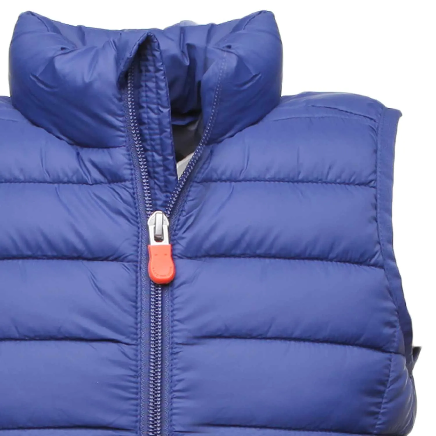 Piumino Gilet Unisex Blu Bambino E Teenager