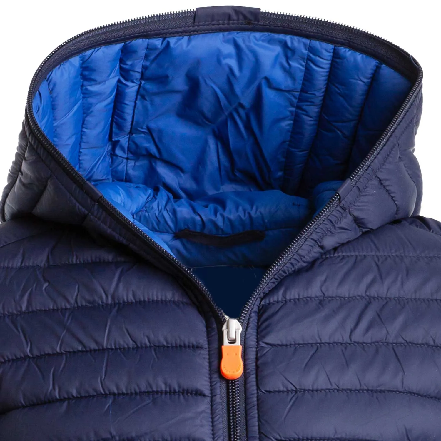 Piumino Huey Unisex Blu Navy E Azzurro