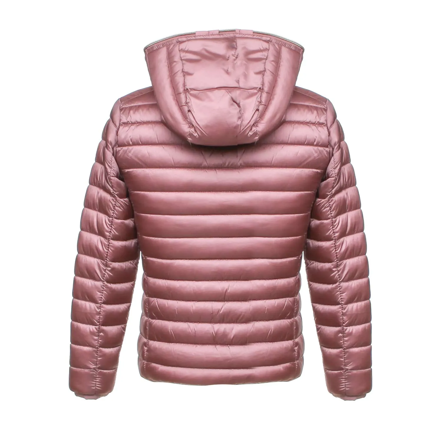 Piumino Iris Rosa Perlato Bambina E Teen