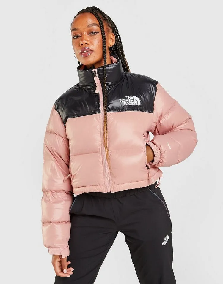 Piumino The North Face Giubbino Donna Rosa Nero 2021