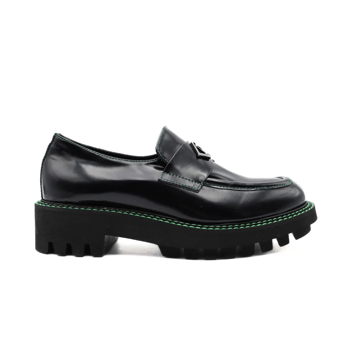 POESIE VENEZIANE MOCASSINO FSL23 VERDE/NERO  