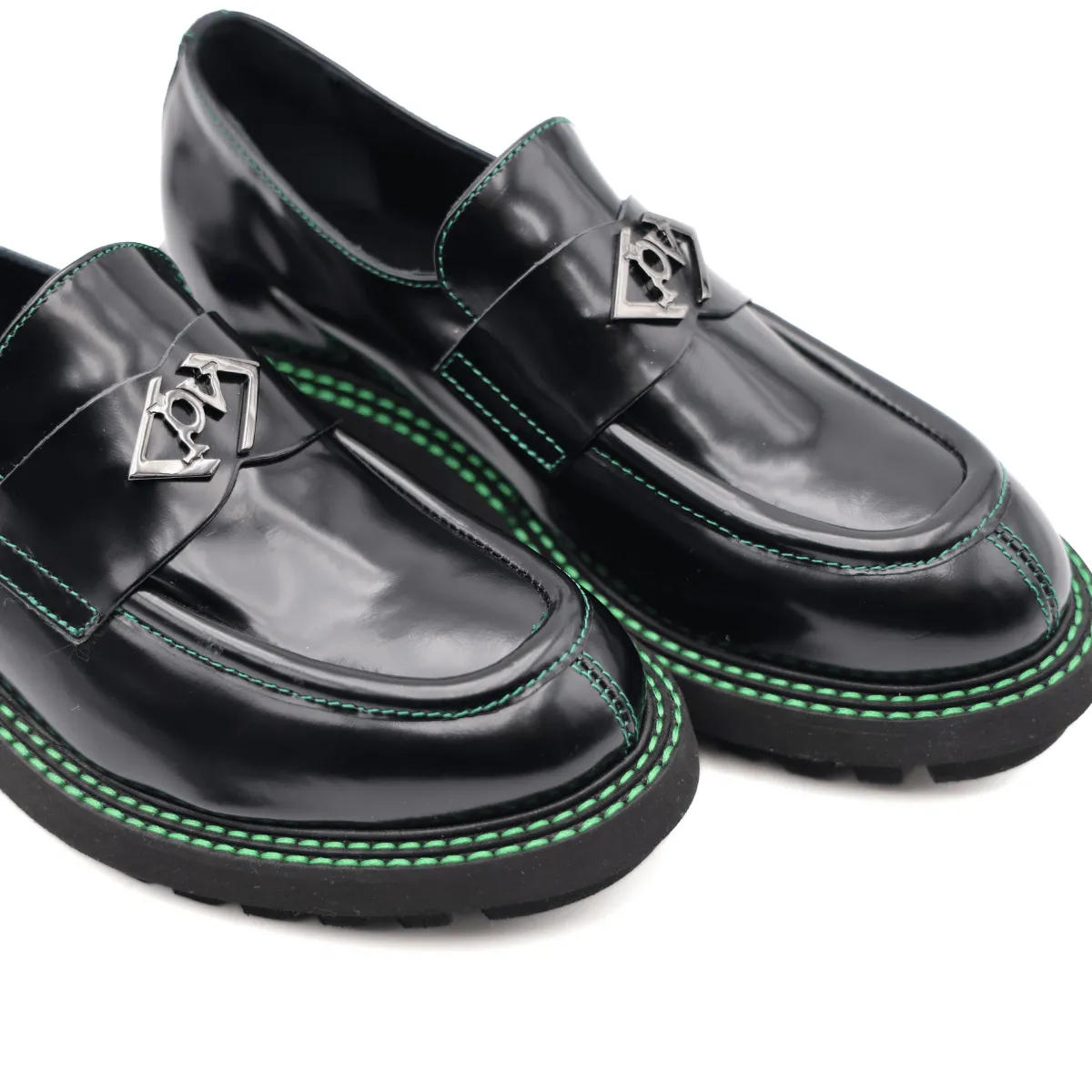 POESIE VENEZIANE MOCASSINO FSL23 VERDE/NERO  