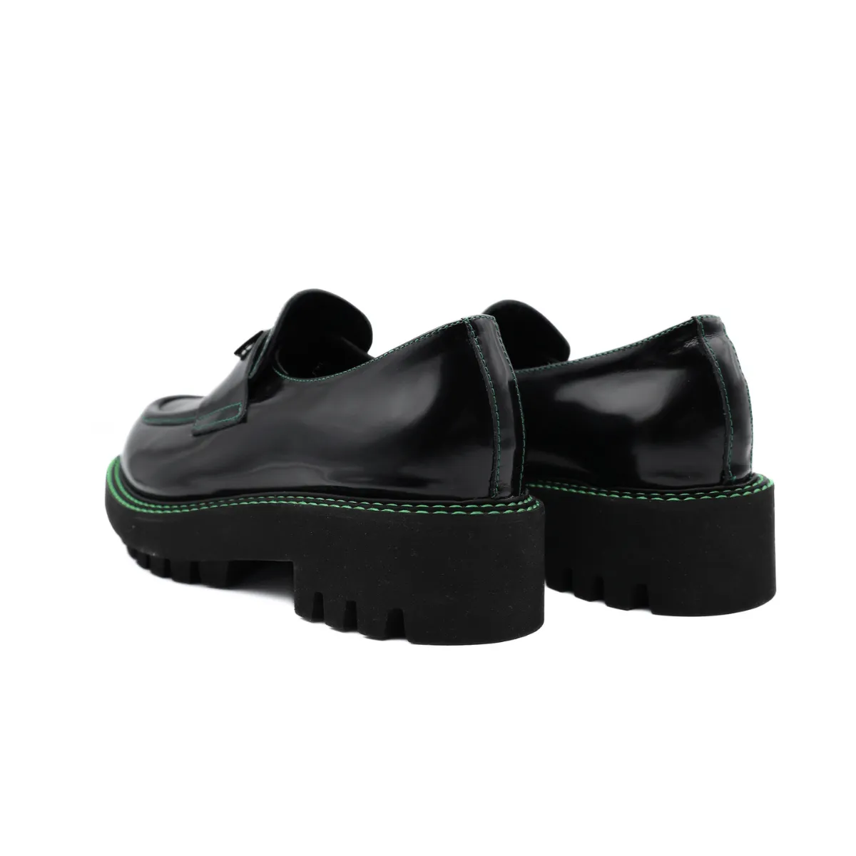 POESIE VENEZIANE MOCASSINO FSL23 VERDE/NERO  