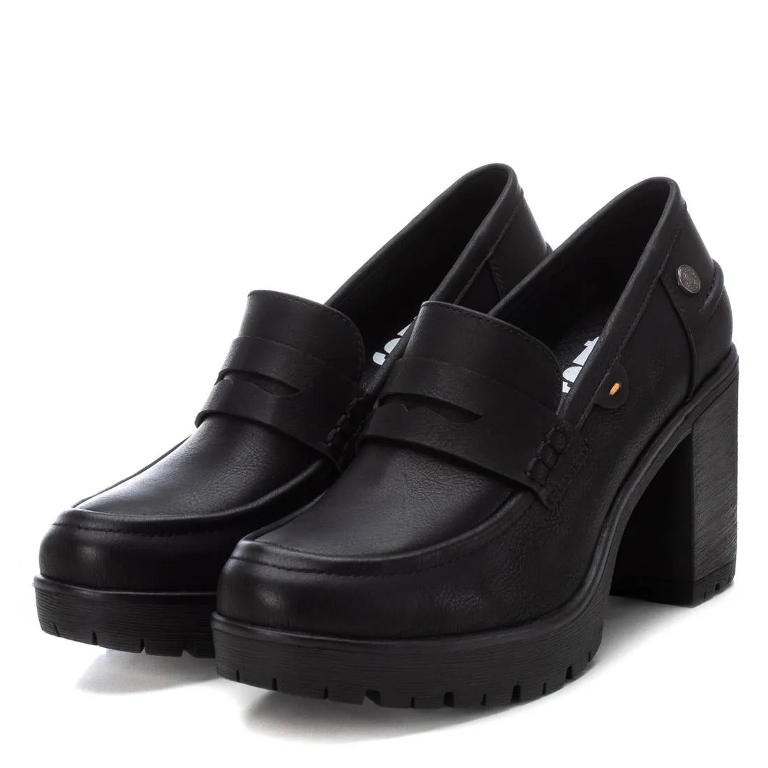 REFRESH Mocassino Tacco Alto Donna - 172253 Nero  