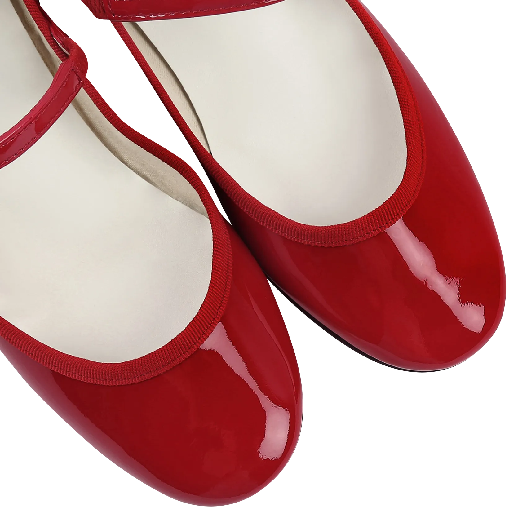  REPETTO   ROSE - Décolleté con tacco in vernice di cuoio | Rosso