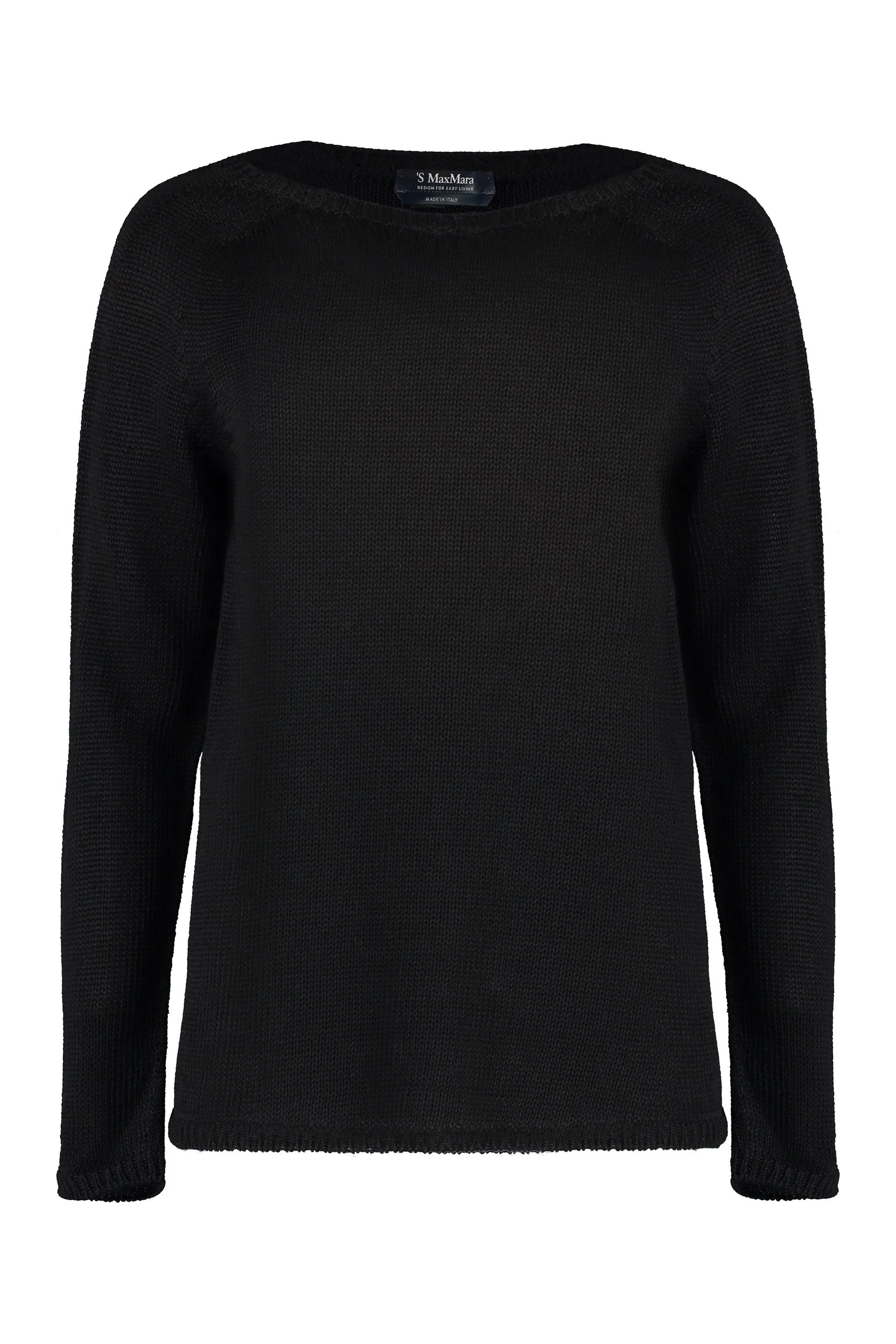 S MAX MARA Maglione girocollo Giolino in lino
