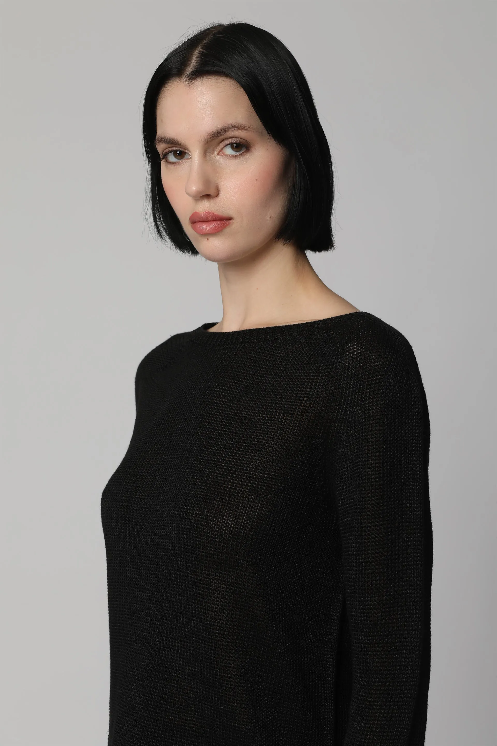 S MAX MARA Maglione girocollo Giolino in lino