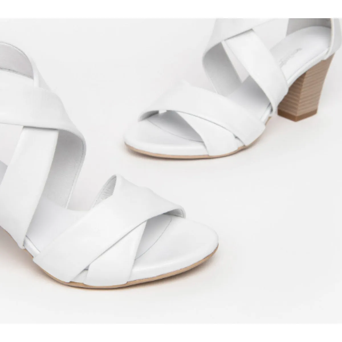 Sandali donna in pelle