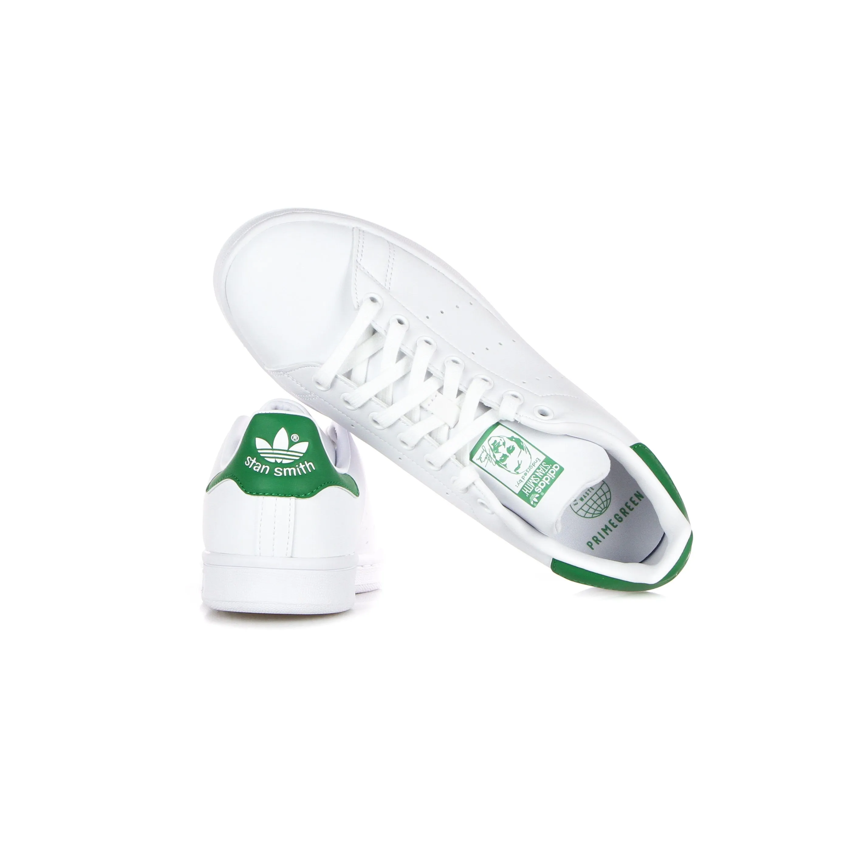 Scarpa Bassa Uomo Stan Smith Cloud White/cloud White/green