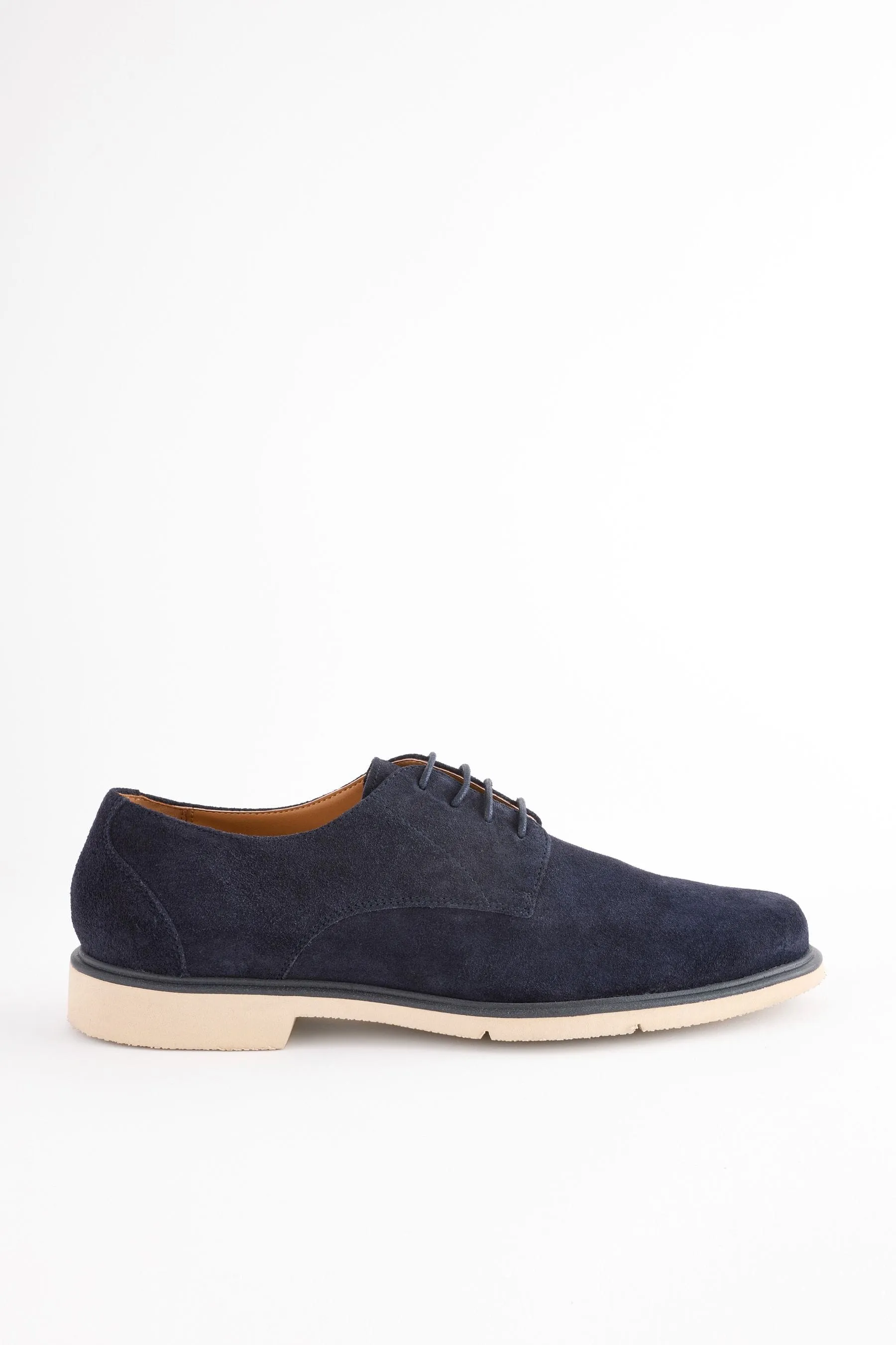 Scarpe derby in camoscio    