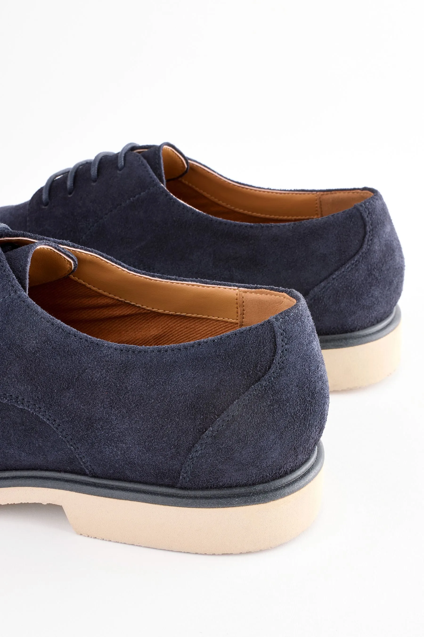 Scarpe derby in camoscio    
