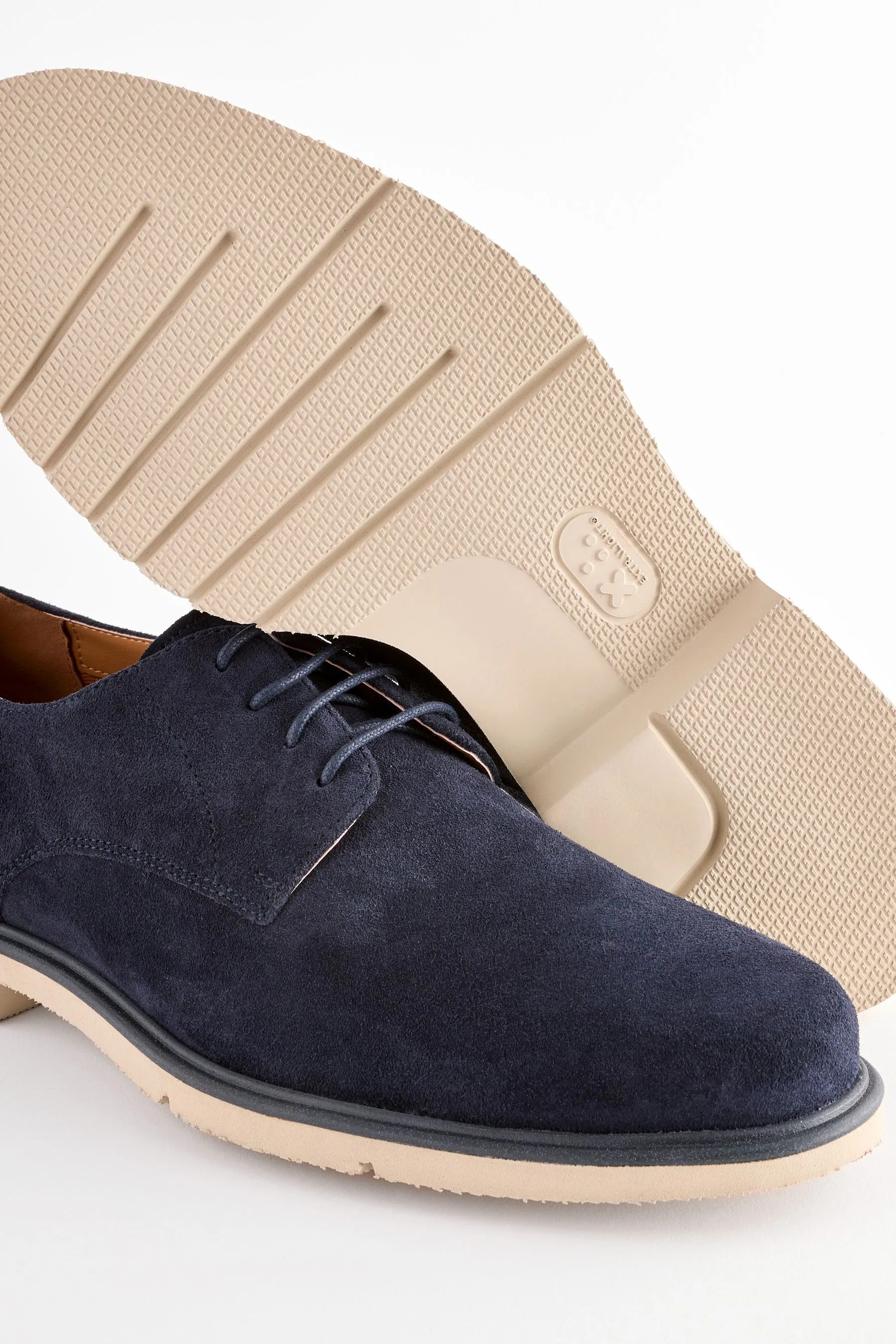 Scarpe derby in camoscio    