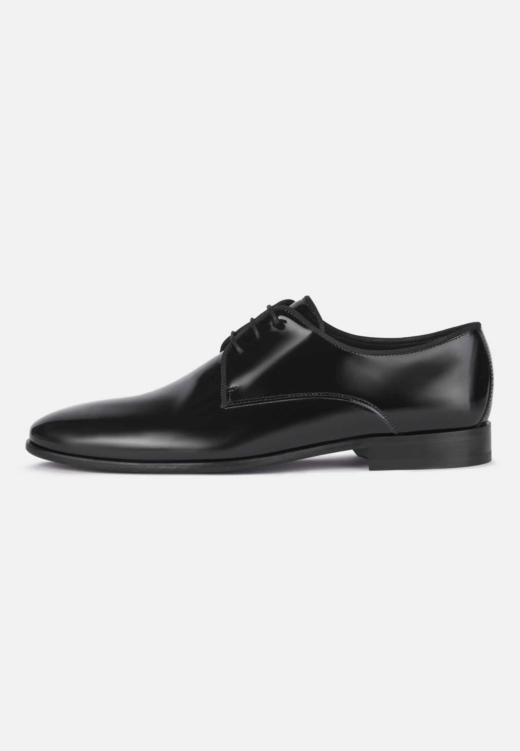 Scarpe Derby In Pelle