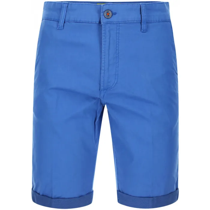 Sea Barrier Pantaloncini chino uomo in cotone elasticizzato Blu