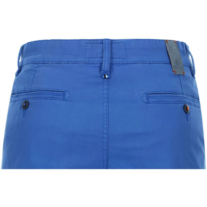 Sea Barrier Pantaloncini chino uomo in cotone elasticizzato Blu