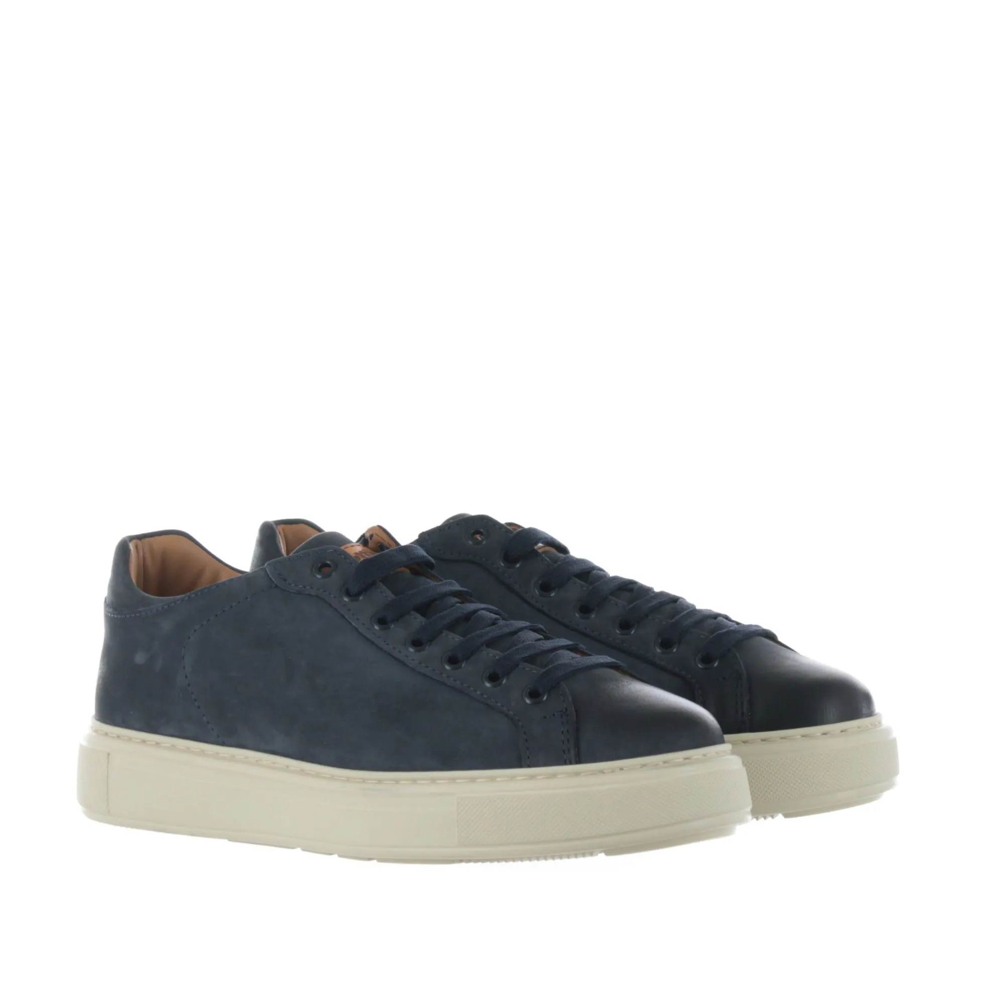 Sneaker in nabuk e pelle